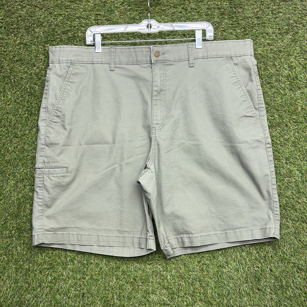 Brahma Tactical Shorts Mens 44 Relaxed Fit Mid-Rise Pockets Workwear Green